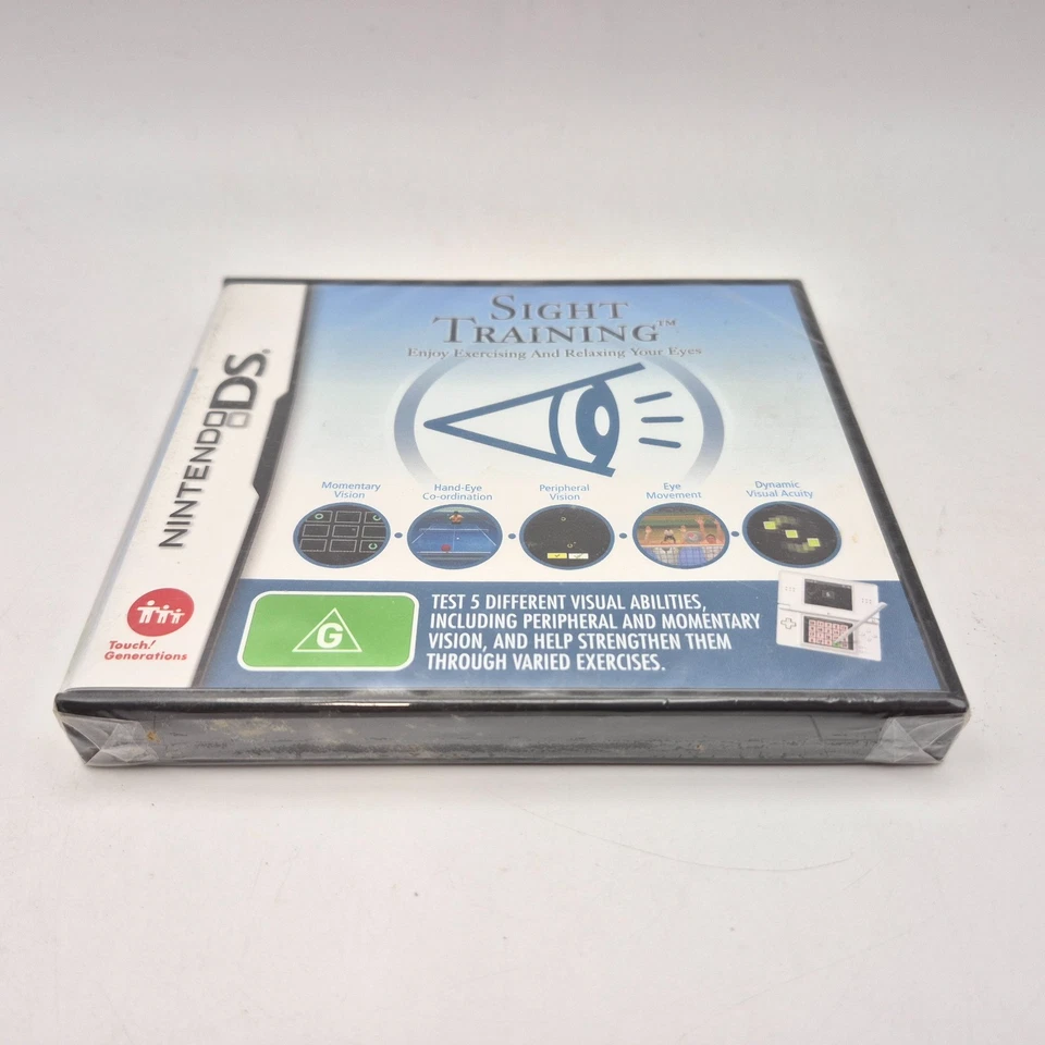 Sight Training Enjoy Exercising & Relaxing Your eyes Nintendo DS PAL New Sealed - Image 3 of 4