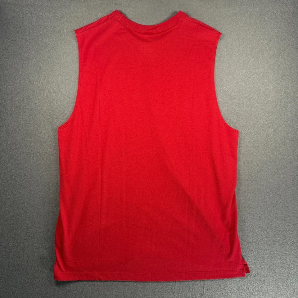 Camiseta sin mangas Jordan Sport para hombre XL roja Dri Fit Center Jumpman FN5856-687 Foto 2 de 4
