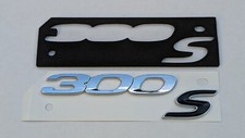 2015-2023 Chrysler 300-s Chrome Black Emblem Nameplate Badge Decal Oem New Mopar