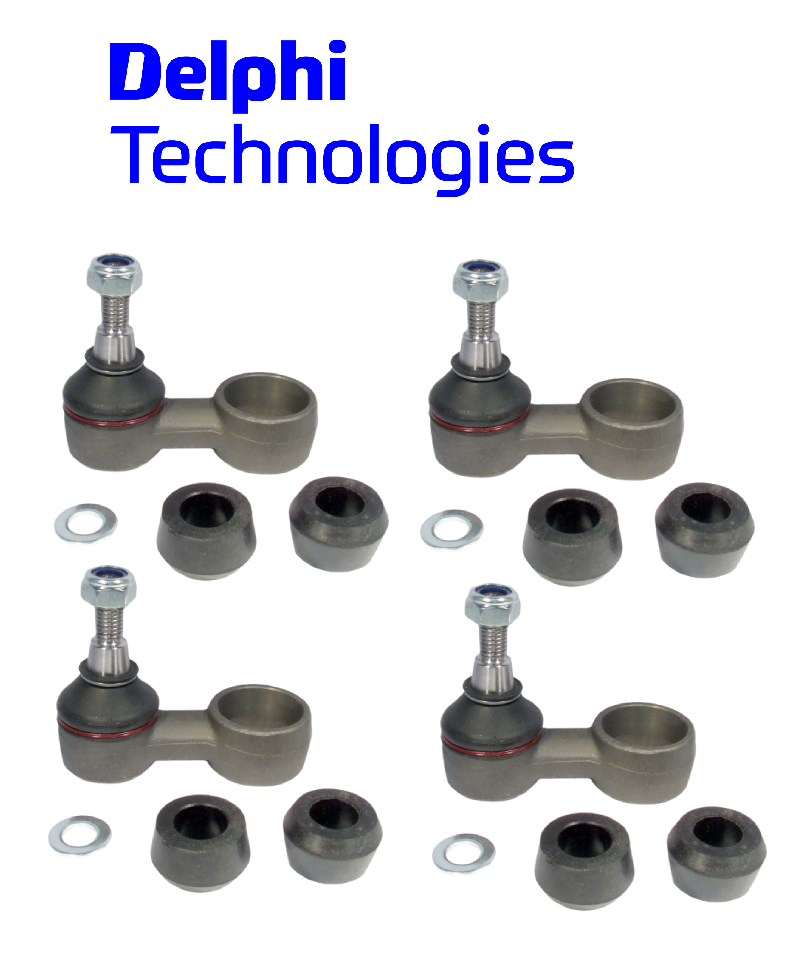 Set of 4 Front/Rear Sway Bar Links DELPHI for LAND ROVER Defender Range