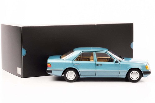 1:18 Mercedes-Benz W124 230 E Beryll blau metallic Norev Dealer limited - Picture 7 of 7