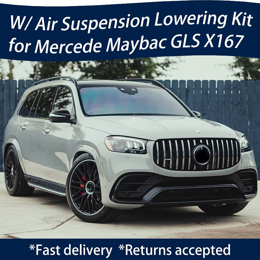 💥for 2019+ Mercedes Benz W167 GLS 450 53 63 AMG Adjustable Air