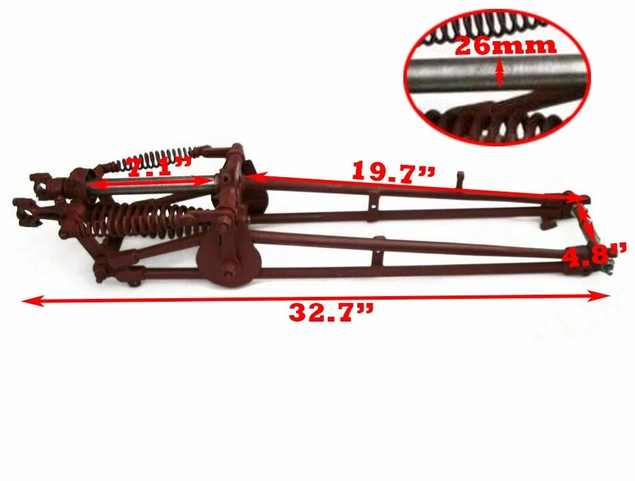 For Royal Enfield Bullet Pre War G G1 G2 Girder Fork Springer Assembly Raw