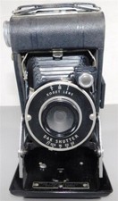 7/1017 Vintage Kodak Vigilant Junior Six-20 Folding Bellows Camera with Kodet Le
