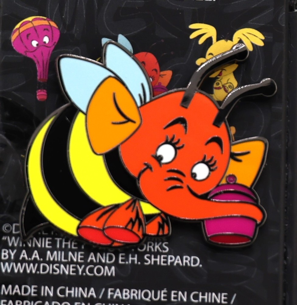 Disney Loungefly winnie the pooh heffa dream elephant bee pin