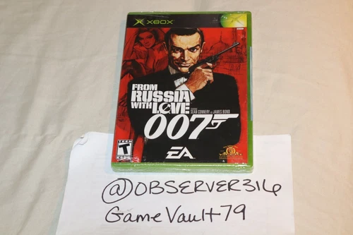 From Russia With Love (Microsoft Xbox, 2005) NEW SEALED *READ*