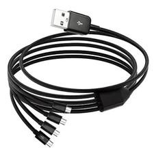 Micro USB B Data Cable 4 in 1 Micro USB B Cable USB 2.0 Micro Data Cable Mult...