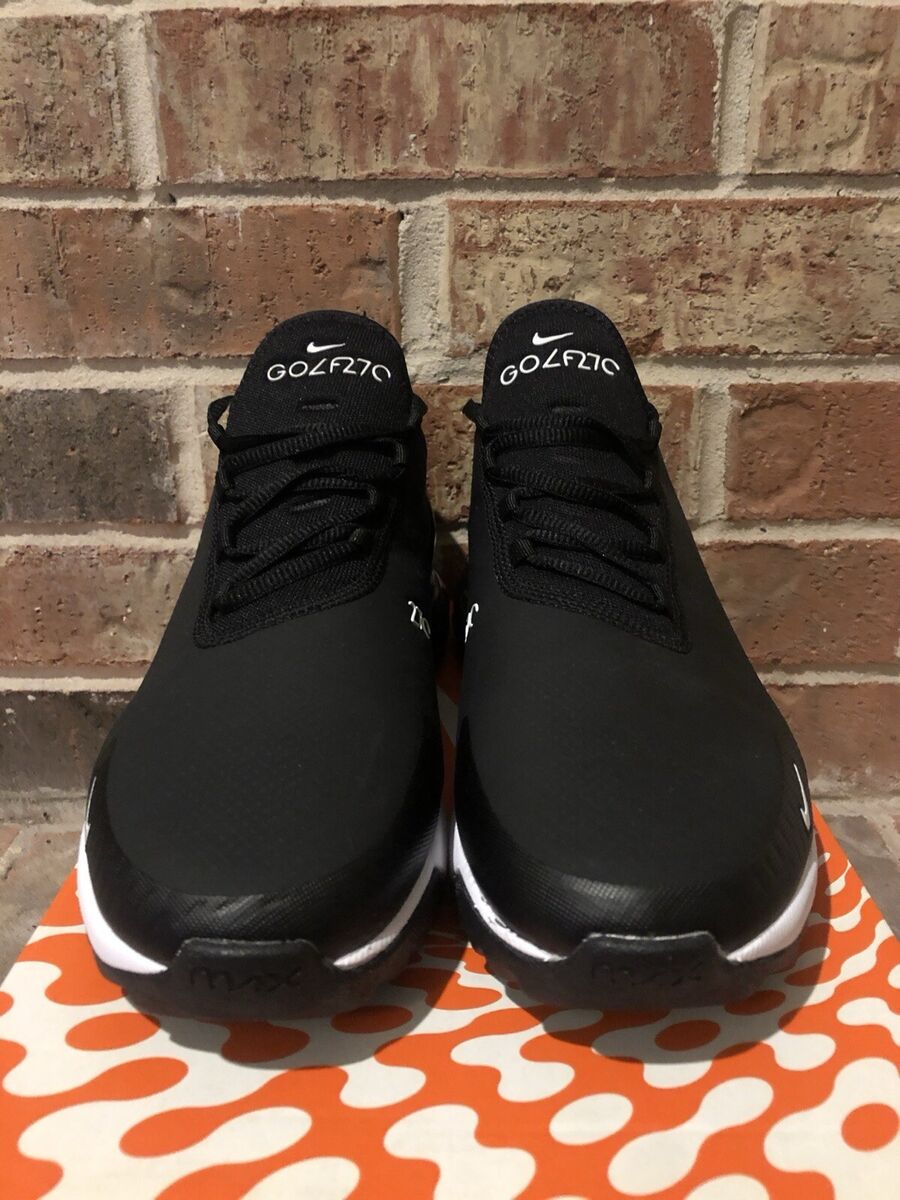 New 9.5 Nike Air Max 270 G Golf Shoes Black White Hot Punch New 9.5 Nike Air Max 270 G Golf Shoes Black White Hot Punch