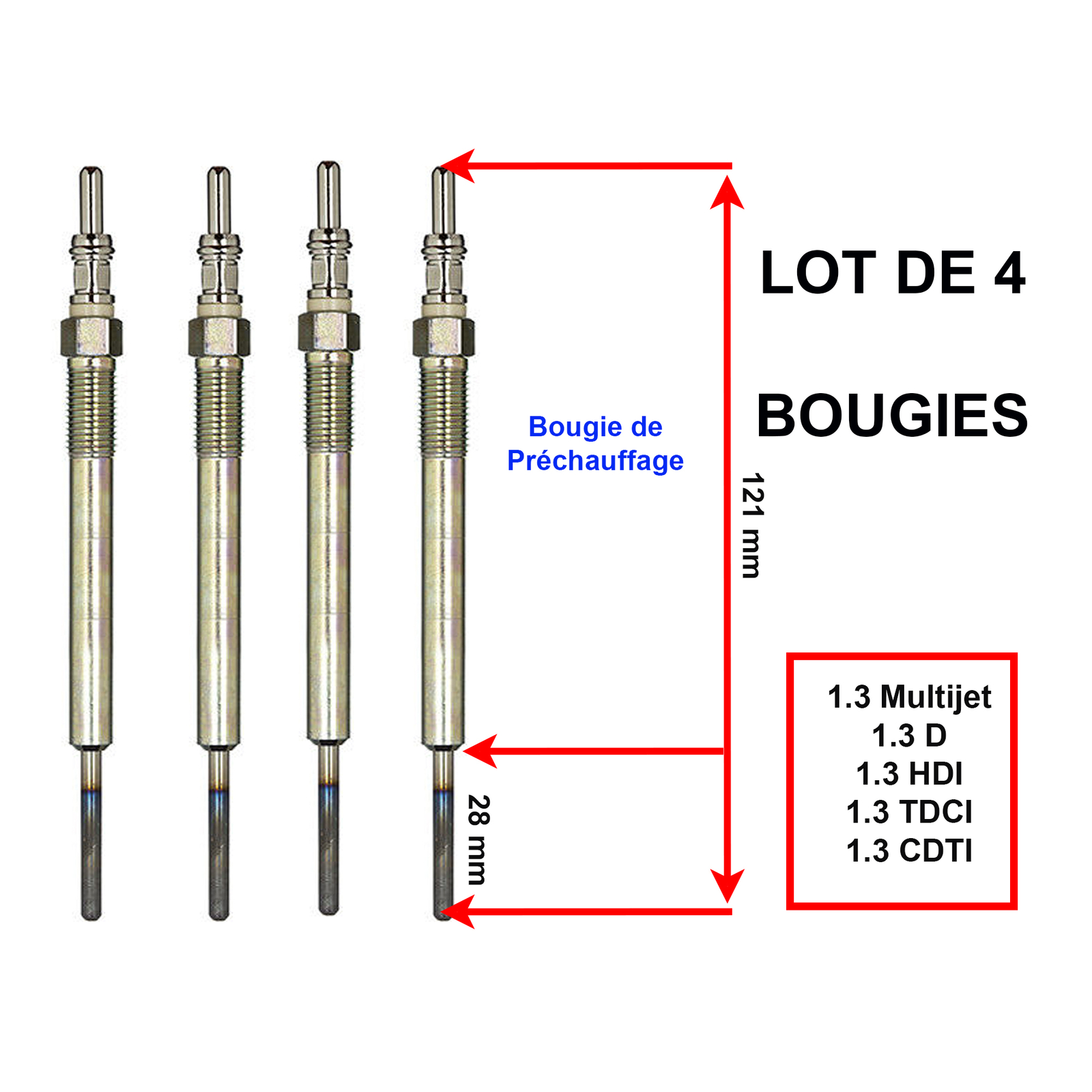 Rampe D'alimentation (faisceau) Pour Bougies De Préchauffage - Réf. 038971782B - Compatible Audi, VW, Seat, Skoda TDI/SDI - Neuf