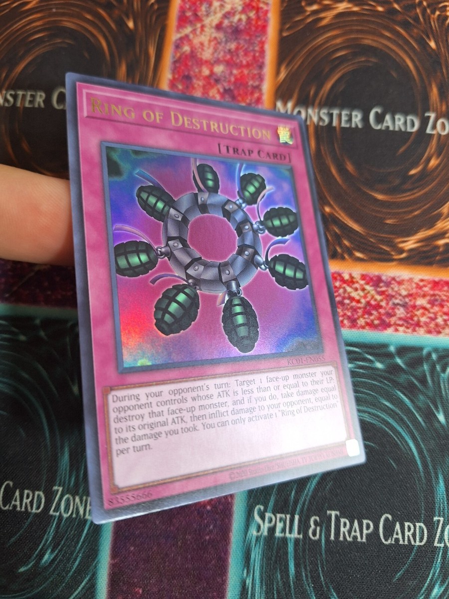Yu-Gi-Oh! Ring Of Destruction KC01-EN055 Ultra Rare Limited Near