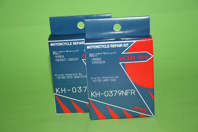 2x Keyster KH-0379NFR Reparatursatz Vergaser Honda CX500 ab Bj.80 Typ CX500 PC01