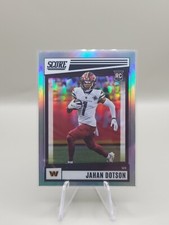 2022 Panini Chronicles Football Jahan Dotson RC Silver Prizm #SP-381 Commanders 