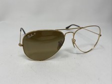 RAY BAN AVIATOR 58mm RB 3025 001/M2 GOLD 58/14/135 SUNGLASS 339