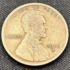 1916 S Lincoln Wheat Cent Woody Improper Alloy Mix Grainy US Mint Error Penny XF