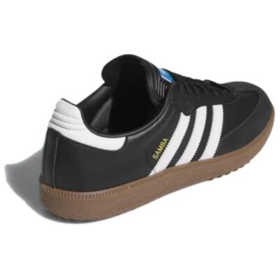 Size 8.5 - Adidas Samba Spikeless Golf Black White Gum for sale