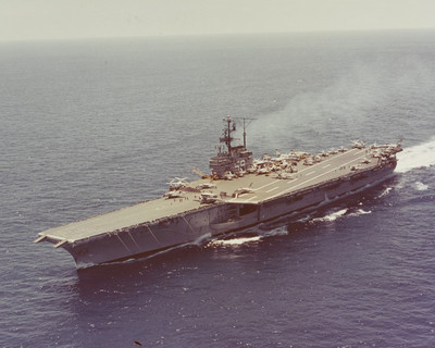 USS Forrestal CV-59 United States Navy aircraft carrier 11x17