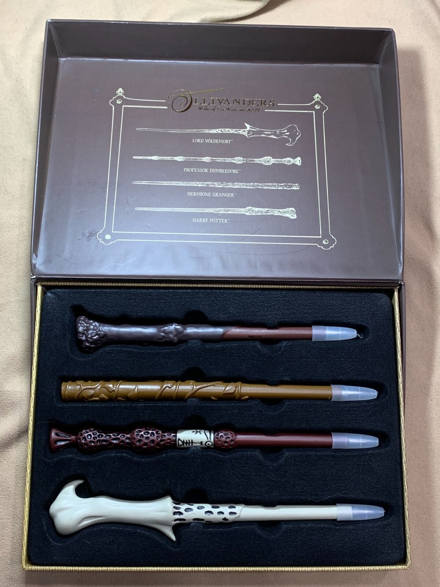 Ollivanders Makers Of Fine Wands Since 382 BC , 4 Pen Wands Harry