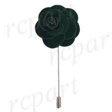 New formal Men Suit chest brooch Hunter green flower lapel pin wedding fashion