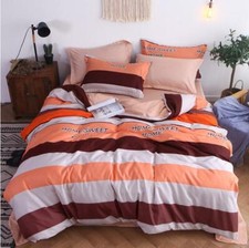 3D Sweet Home NAO8139 Bed Pillowcases Quilt Duvet Cover Set Queen King Fay