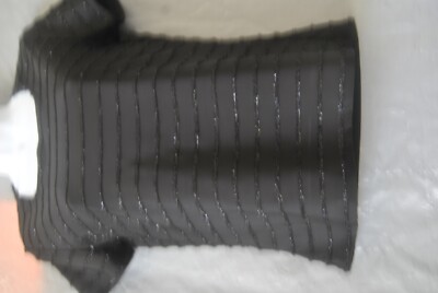Women's shirt by Nicola Petite Med. Black in Color RN 57096 | eBay