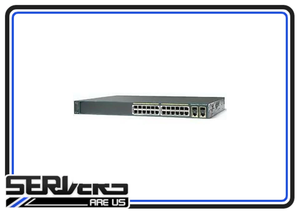Cisco Catalyst (WS-C2960X-24PS-L) Commutateur Ethernet de Bureau 24 Ports - Photo 1/1
