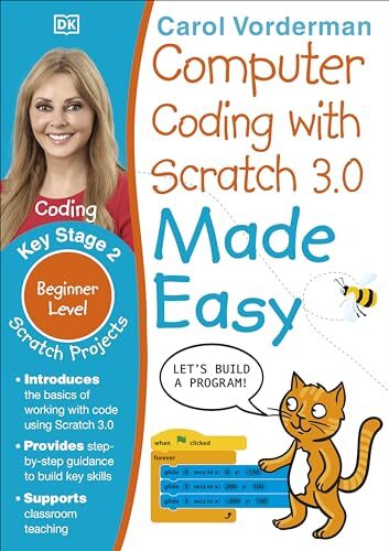 Carol Vorderman Unisex Multicolor Computer Coding With Scratch 3.0 Made Easy, Ages 7-11 (Key Stage - Image 5