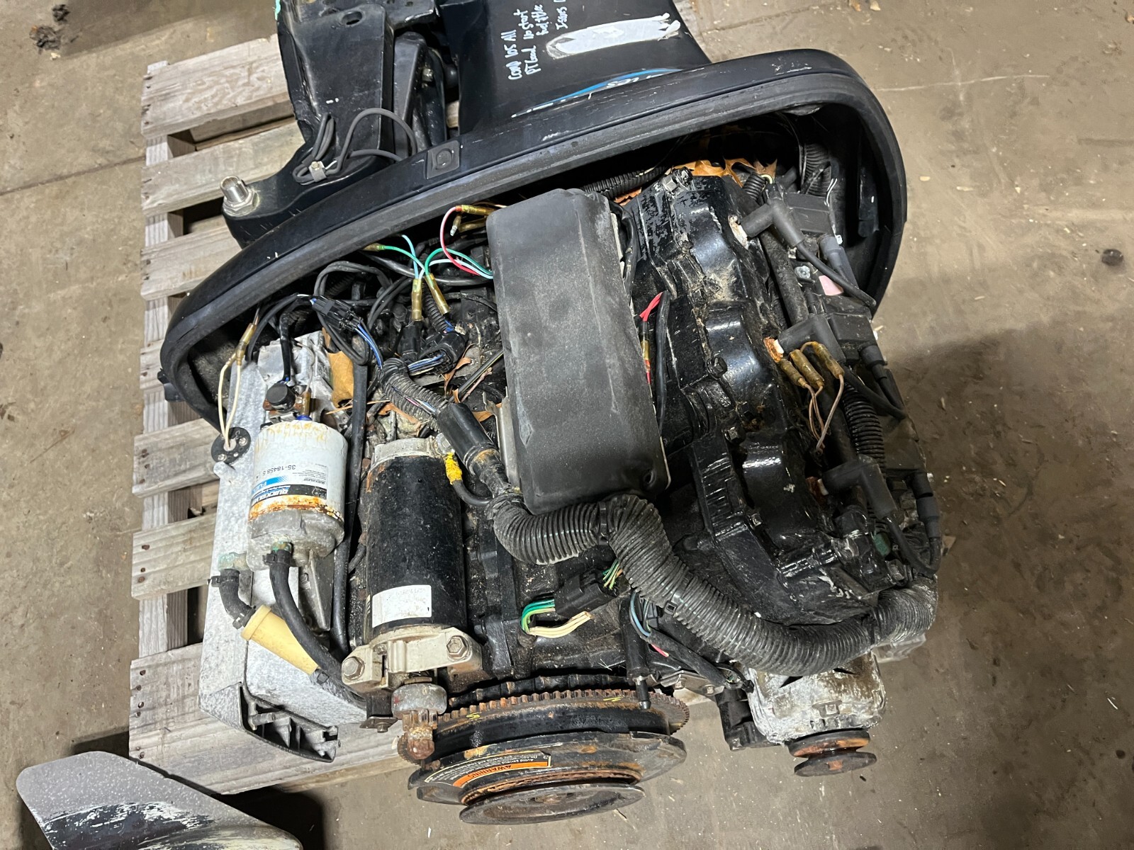 1998 Mercury 225 hp EFI 2Stroke 25" Outboard Boat Motor Powerhead Parts eBay