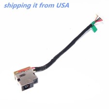 DC POWER JACK HARNESS CABLE FOR HP 250 G4 15-AC161NR 15-AC163NR 799736-F57