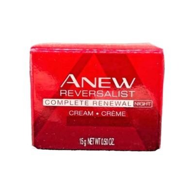 ANEW REVERSALIST COMPLETE RENEWAL NIGHT CREAM 0.50 OZ TRAVEL - New - Fast Ship