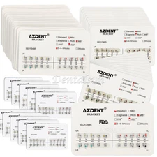Orthodontic Stents ortopédicos mini estándar Ross MBT 022/018 Hook 3/345 Braces