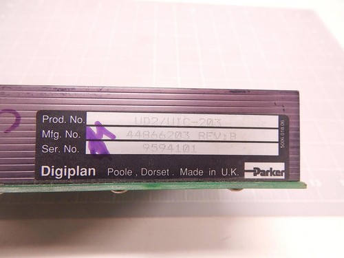 PARKER UD2/UIC-203 44866203 1343.007.12 CIRCUIT BOARD T76038 - Picture 4 of 5