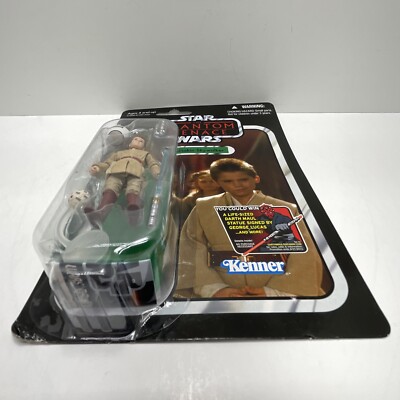 Star Wars Hasbro The Vintage Collection - Anakin Skywalker (Episodio I) VC80, Figura 9,5 Cm Con Accessori, Per Bambini 4+ Anni