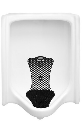 WizKid Products Splash Hog Schermo Verticale per Orinatoio, Profumo Foresta Nera Confezione da 6 - Foto 2 di 6