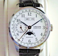UNION GLASHÜTTE 1893 Johannes Dürrstein Edit. Moonphase Ref. D007.458.16.017.00