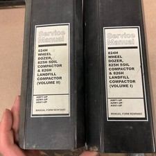 Cat Caterpillar 824h 825h 826h Service Shop Repair Manual Tractor Compactor