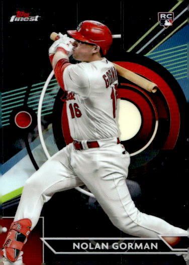 2023 Topps Finest Baseball Nolan Gorman #92    RC