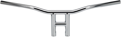BILTWELL [6238-1053] 1'' Handlebars Slotted Chrome Tyson XL 8''