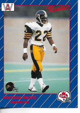 1991 All World Canadian Football CFL Herman Heard Card #53