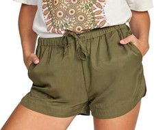 RVCA NEW YUME Women's Shorts - W202PRNY - DKO - XS/6 - NWT