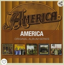 AMERICA 5 Original Album Series by America (5 CD,💿Box Set 📦 2013) NEW SEALED 