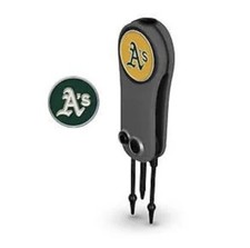 Team Effort Switchblade Tool with Ball Markers - Oakland Athletics