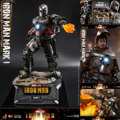 Hottoys MMS605D40 Iron Man Mark I 1/6 Figura de Acción Coleccionable Modelo Niño ¡Regalo!