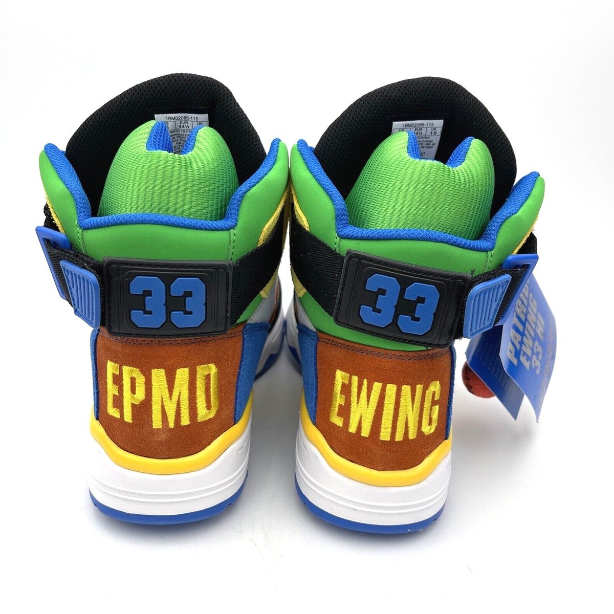 はうはう NEW 33 Ewing Men's Basketball HI TOP Shoes 1BM02086-115 EPMD