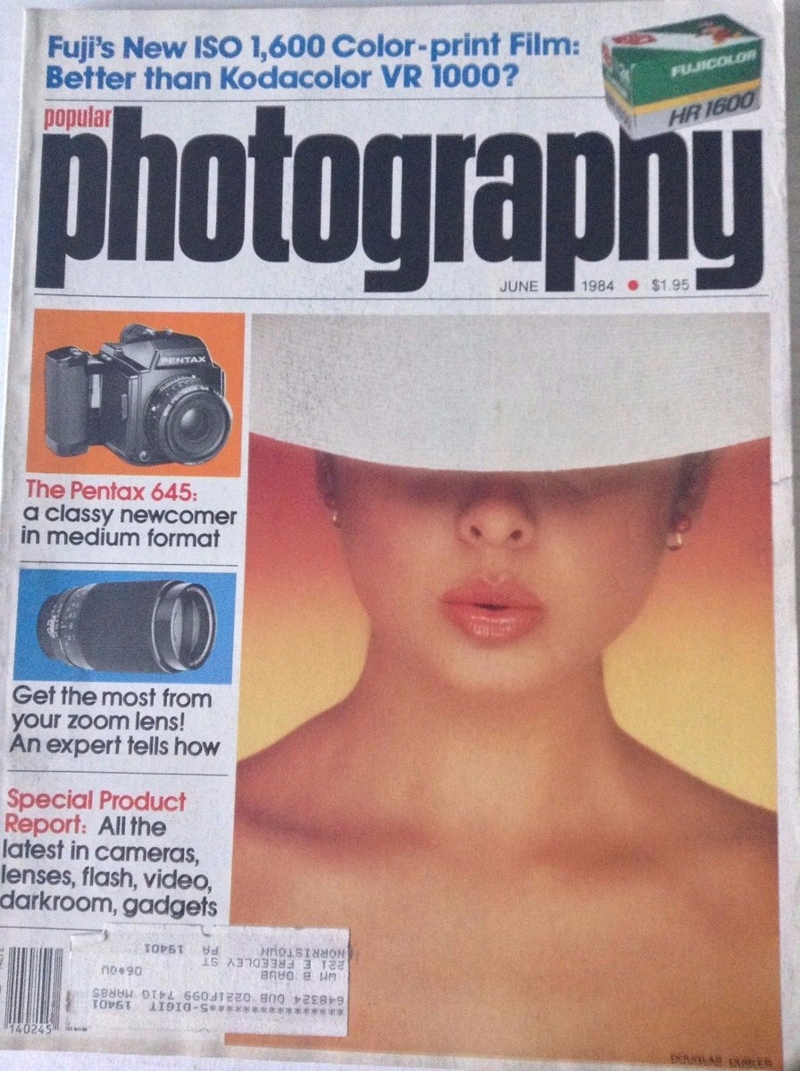 Junページ Popular Photography Magazine The Pentax 645 June 1984 081617nonrh
