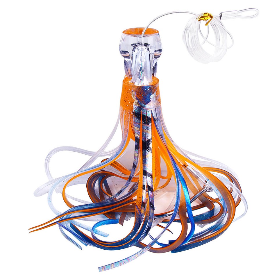 Esca Pesca Esca Artificiale Per Pesca - Calamaro Giallo Per Traina Di Tonno E Marlin Esca Pesca Traina - Foto 11