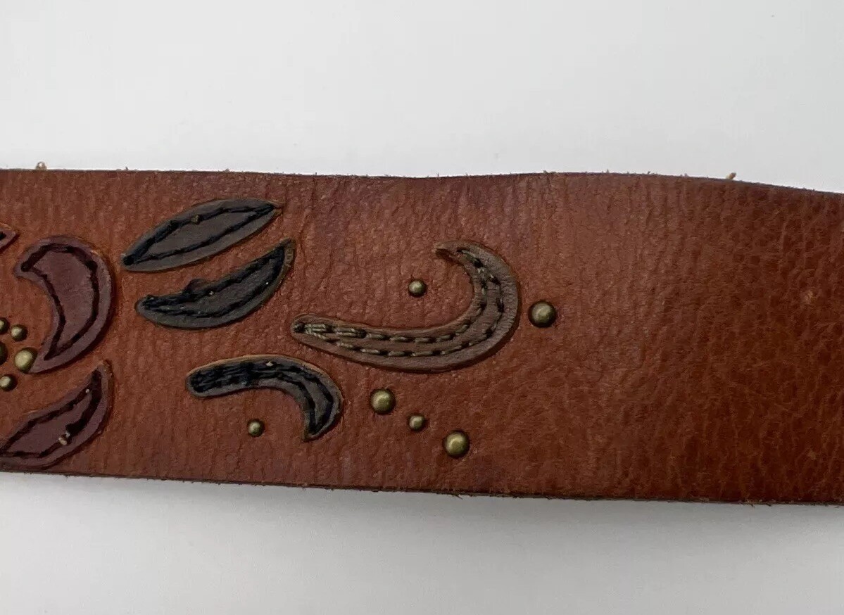 Fossil Genuine Leather Patchwork Medium  Belt - image 15