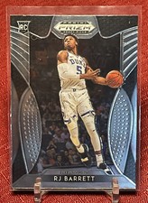 2019 Panini Prizm Draft Picks #3 RJ Barrett Rookie Card RC Dunking Variation