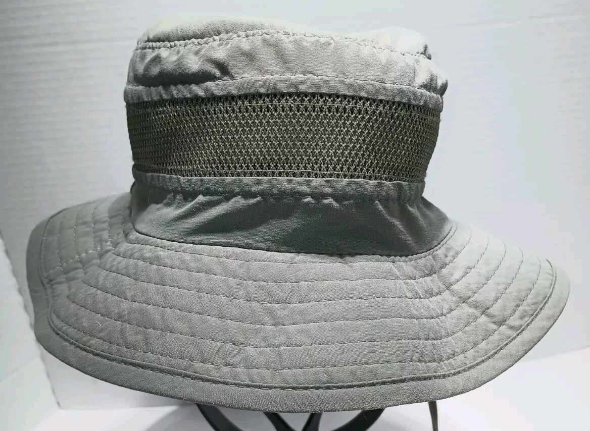 Stetson Switchback No Fly Zone Mesh Bucket Hat L Neck Flap Bug Shield UPF -MM-