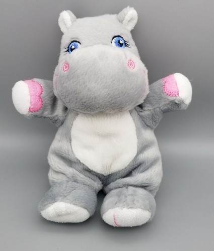 Garanimals Hippopotamus Plush Gray Pink 