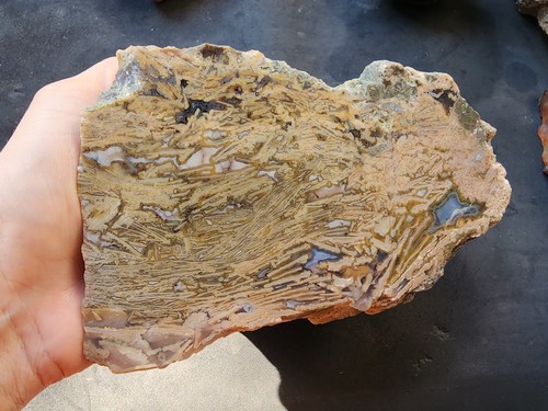 2.37 lbs (1.07 kg) Collectible Agate, Lapidary Slab, Agate Rough, Agate Slab - Picture 3 of 12